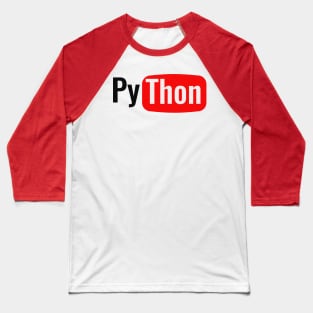 Python YouTube Baseball T-Shirt